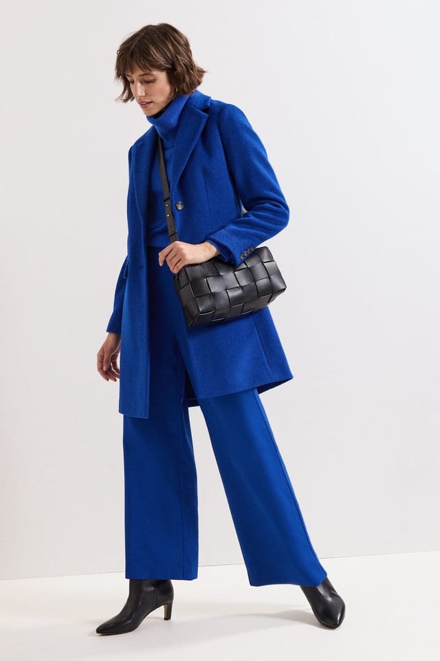 Phase Eight Phase Eight Women's Lydia Wool Coat in Cobalt - 3