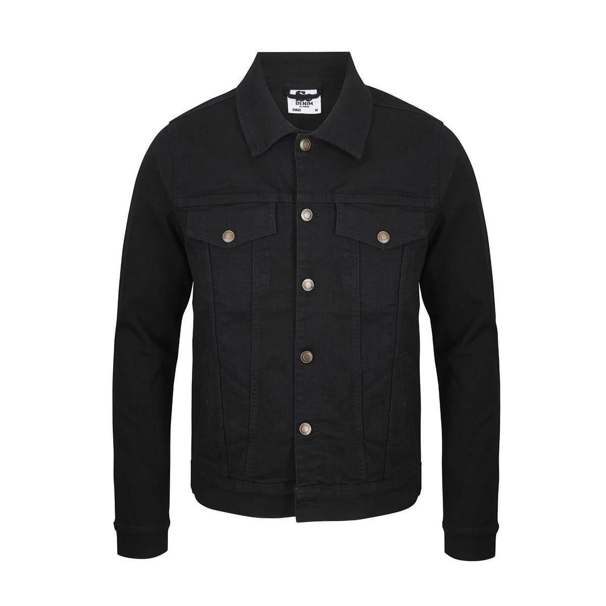 So Denim So Denim Men's Noah Denim Jacket in Black - 1