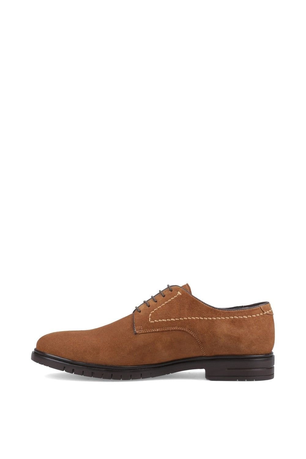 Hush Puppies Hush Puppies Men's Sterling Suede Shoe in Tan - 4