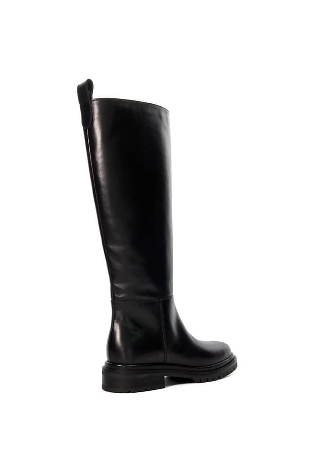 Dune London Dune London Women's 'Tilings' Leather Knee High Boots in Black - 3