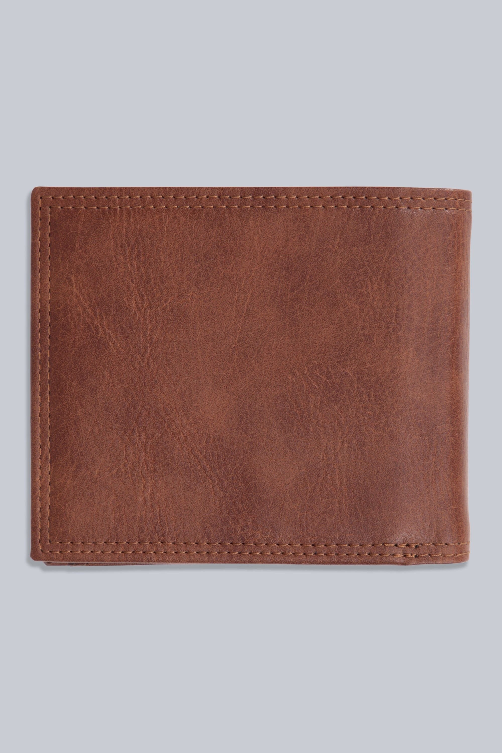 Animal Animal Men's Classic Durable Compact Lightweight Multipocketed Coin Purse Wallet in Tan - 2