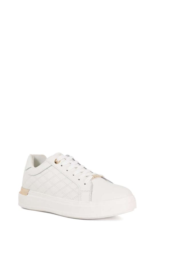 Dune London Dune London Women's 'Elba' Leather Trainers in White - 2