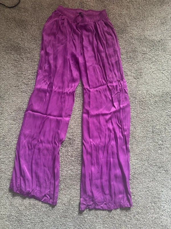 Bershka Bershka silk trousers