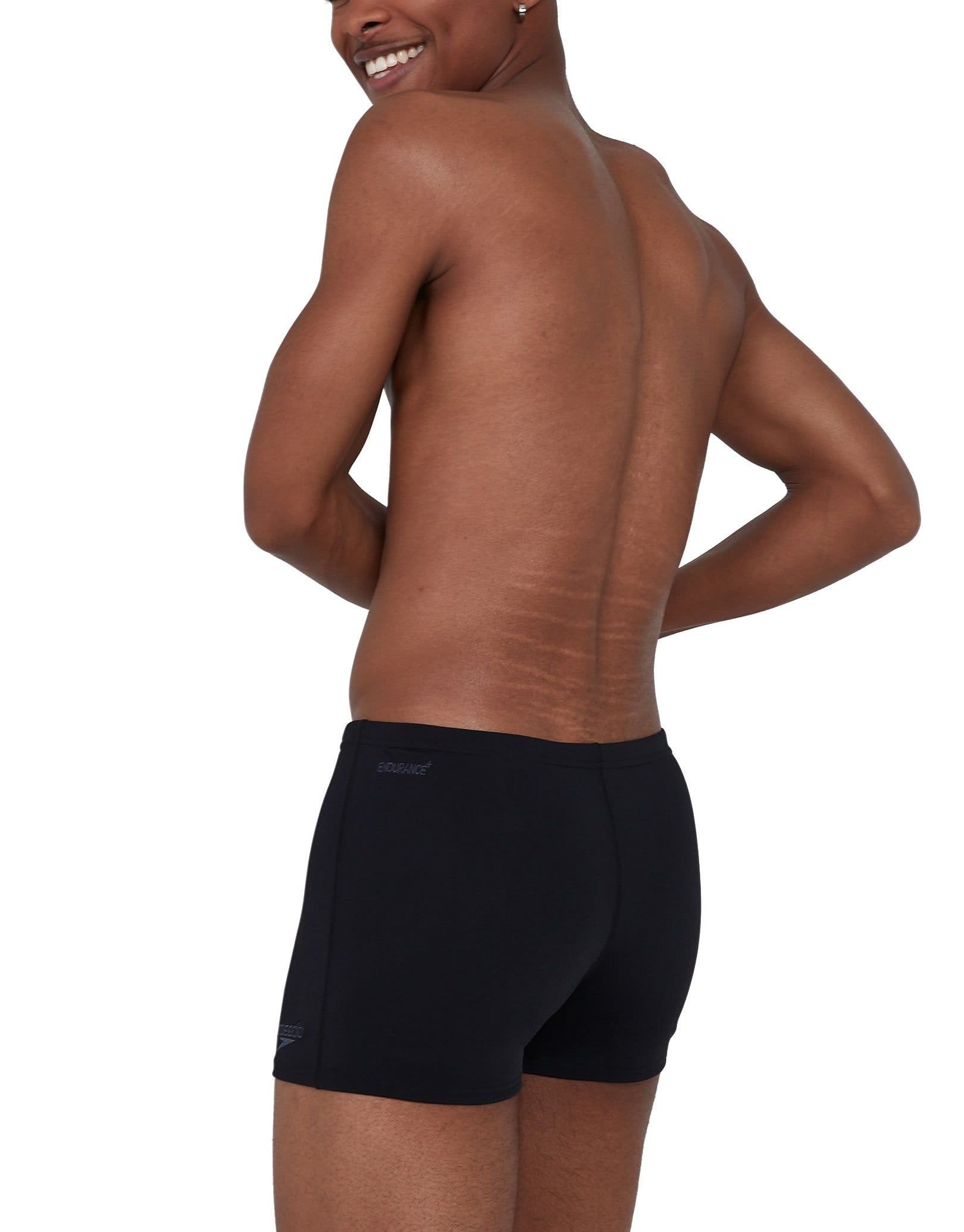 Speedo Speedo Men's Essential Endurance Plus Swim Trunk - Black - 4