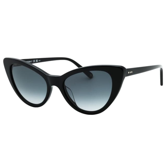 Banana Republic Banana Republic Men's Dark Grey SF Lens Black Cat Eye Sunglasses - 2
