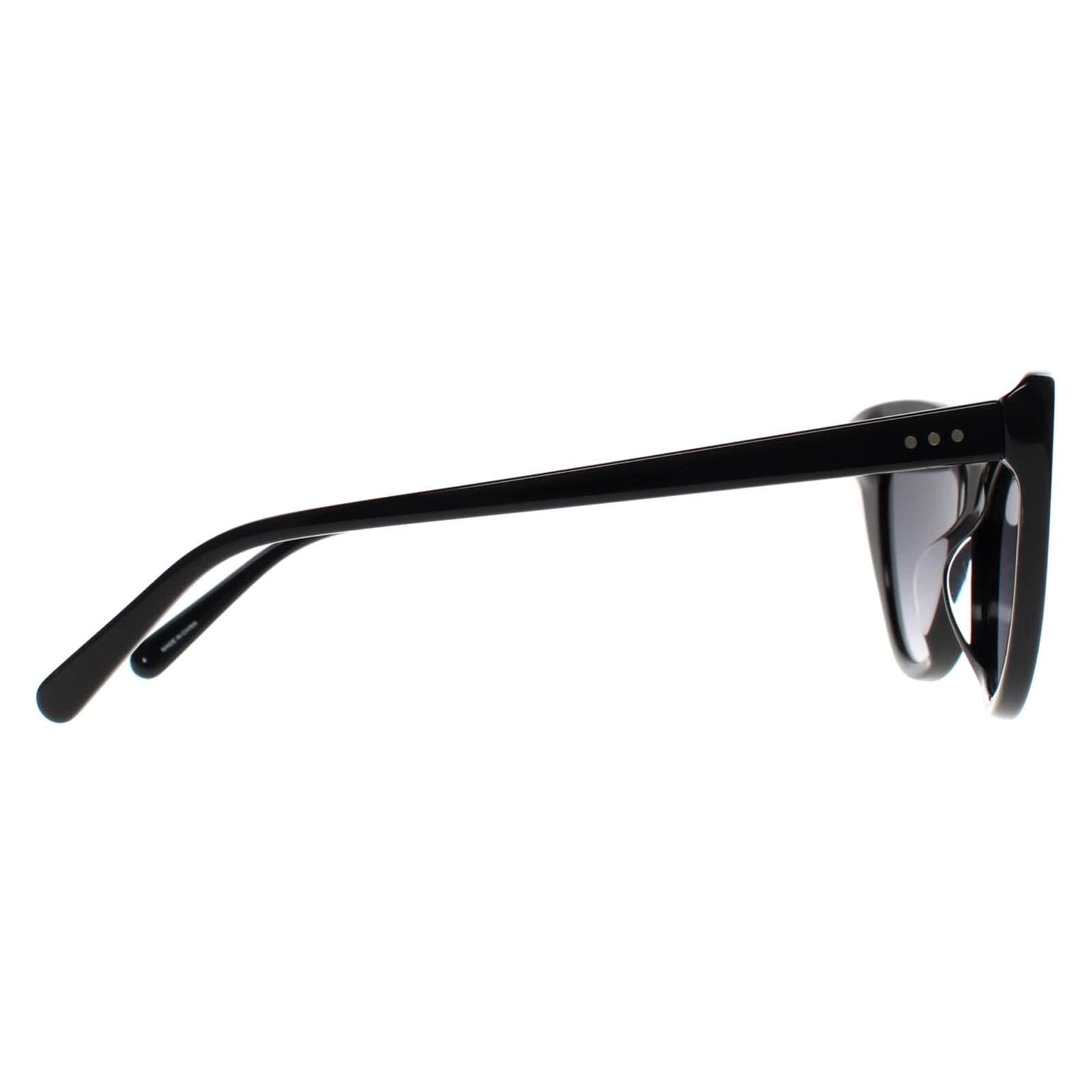Banana Republic Banana Republic Men's Dark Grey SF Lens Black Cat Eye Sunglasses - 4