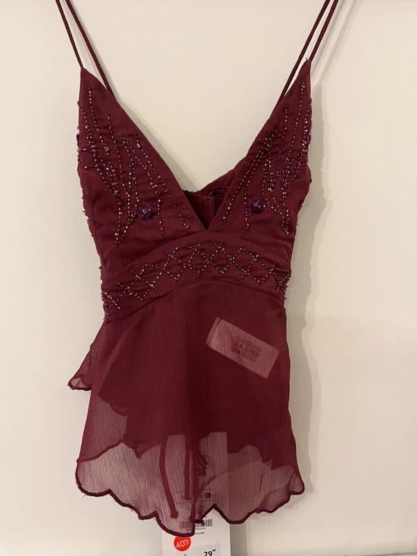 Bershka Beshka party top