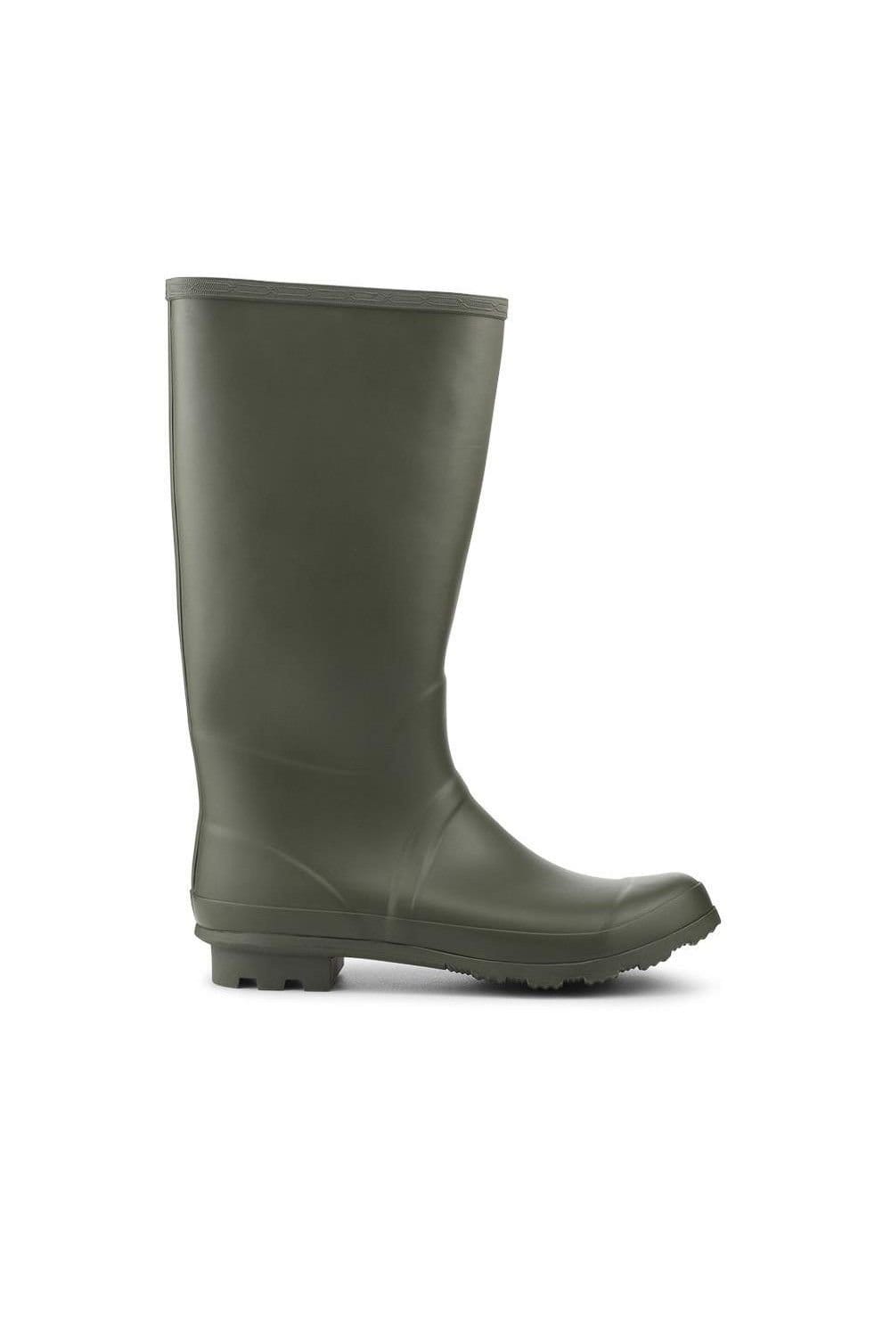 Pavers Pavers Men's Rubber Waterproof Wellies in Olive - 2