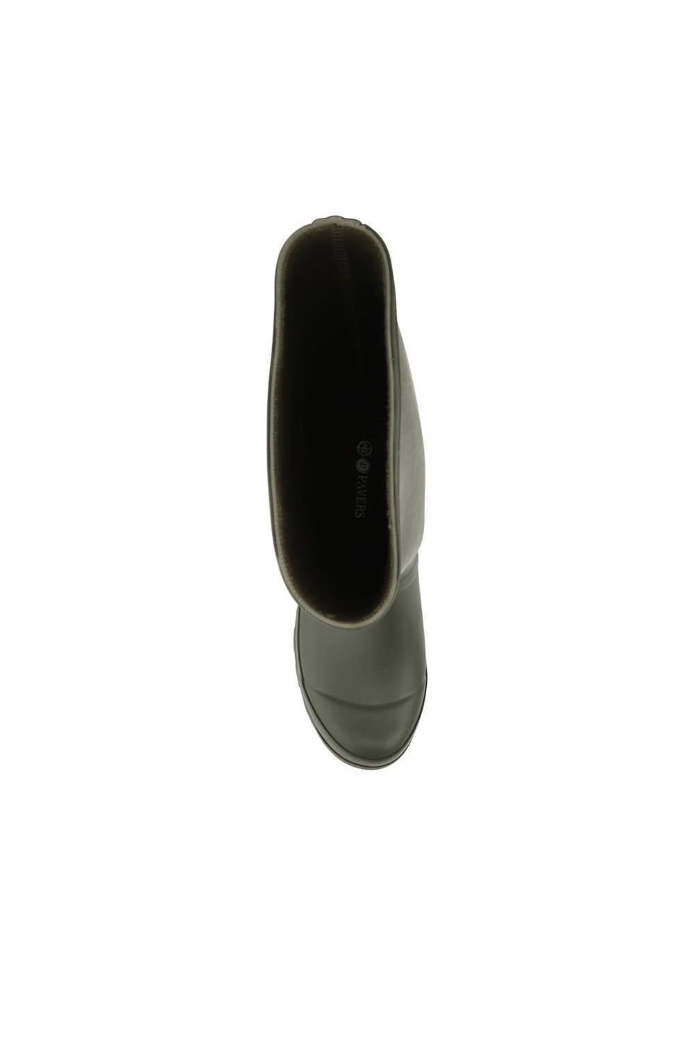 Pavers Pavers Men's Rubber Waterproof Wellies in Olive - 4