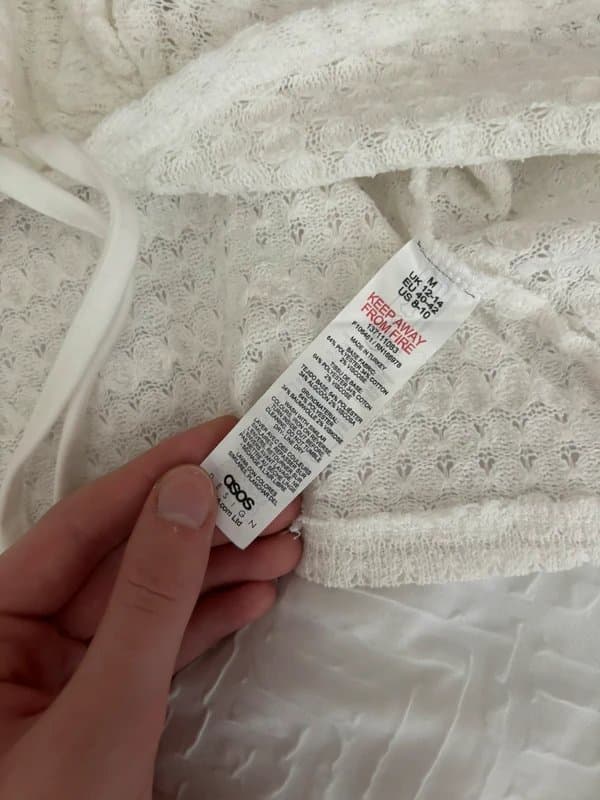 ASOS Design Asos crochet style top