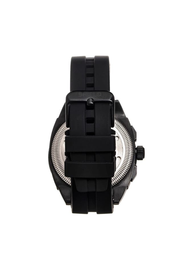 Shield Shield Men's Sonar Chronograph Strap Watch with Date in Black - 2