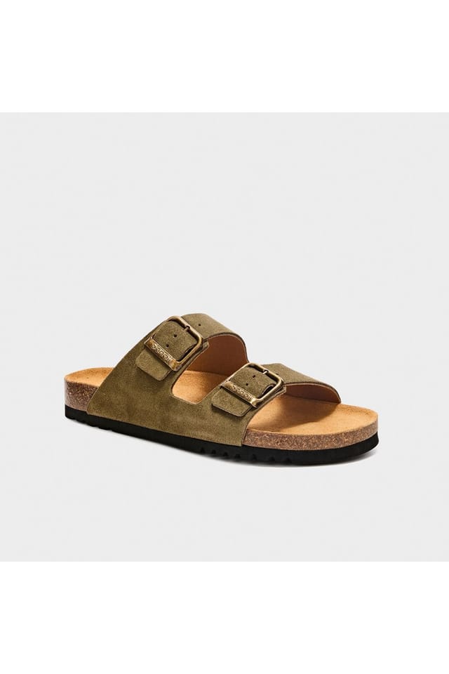 Scholl Scholl Men's Julien Sandal Khaki - 2