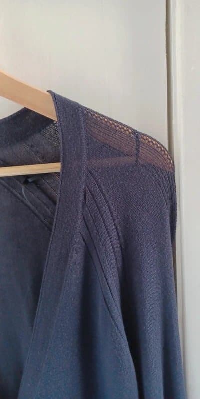 Next Next Navy longline lightweight Cardigan Size 10