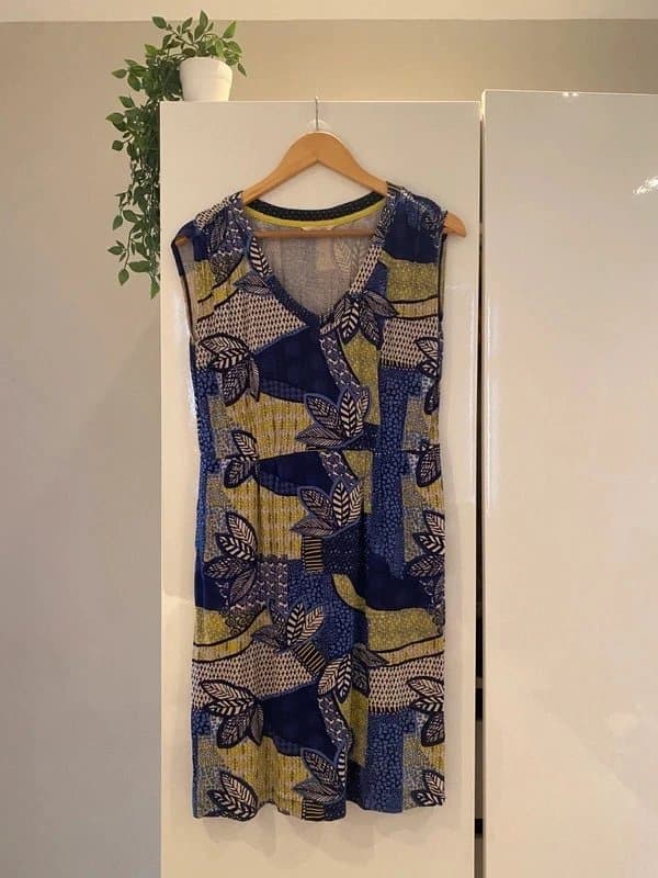 White Stuff White Stuff Size 12 Summer Dress – Lightweight, Colourful & Easy to Wear