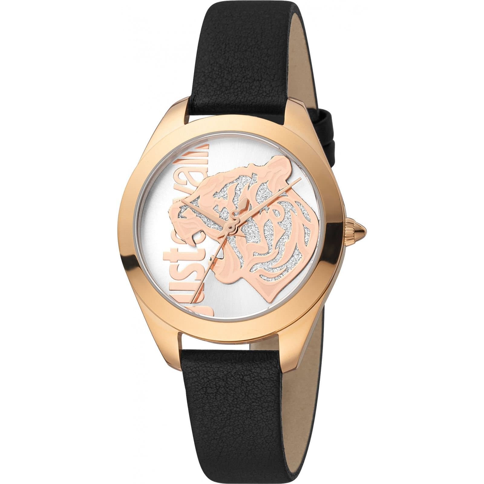 Just Cavalli Just Cavalli Women's JC1L210L0025 Animalier 32mm Quartz Watch in Black