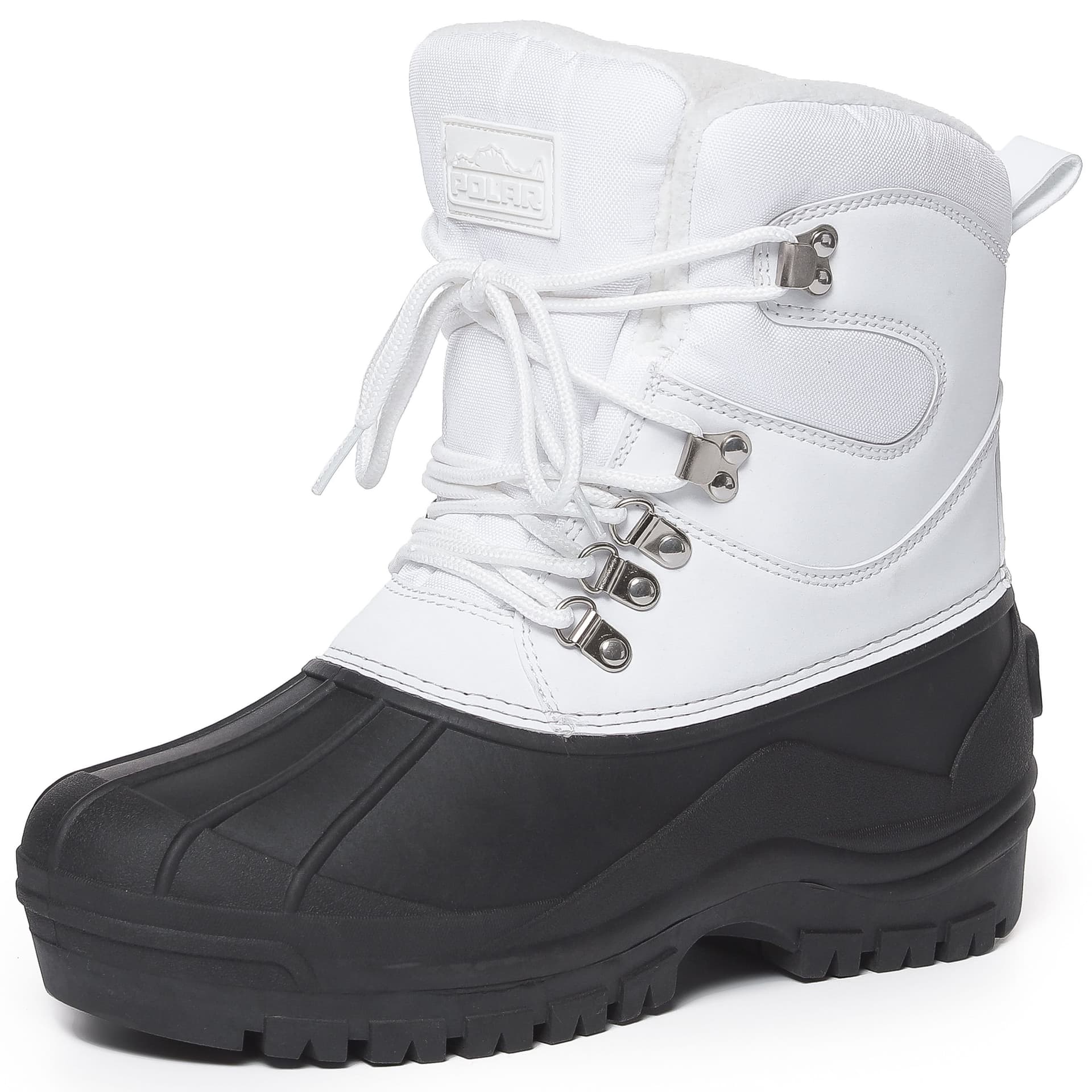 Viva VIVA Polar Men's White Nylon Mesh Snow Boots