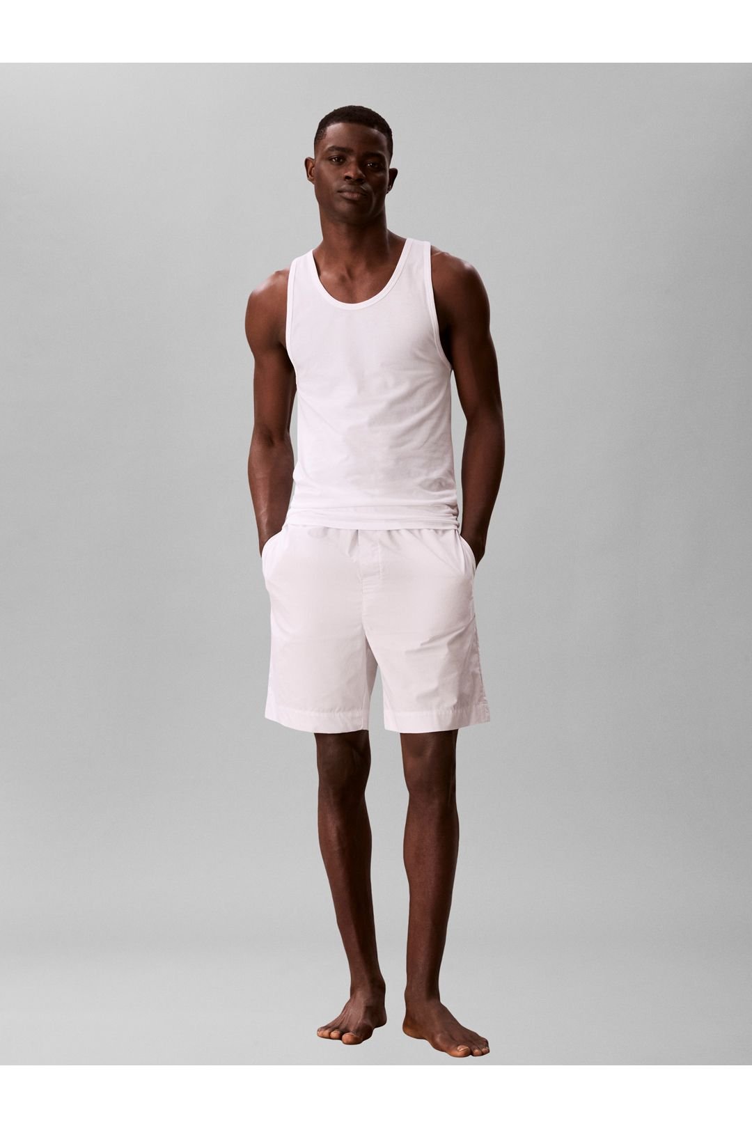 Calvin Klein Calvin Klein Men's Tank 3Pk Black W Blue Descent - 3