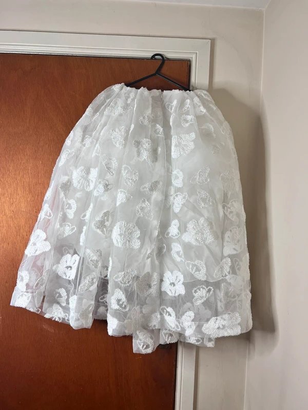 H&M H&M x Simone Rocha Tinsel-embroidered puff skirt - 1