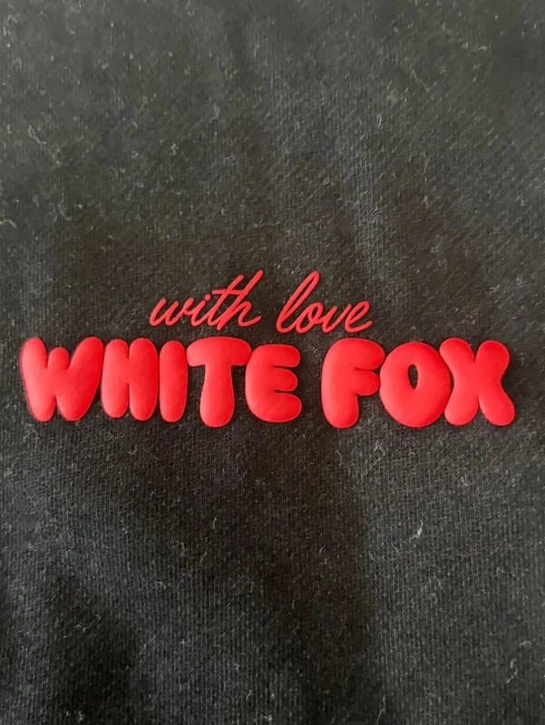 White Fox White fox hoodie