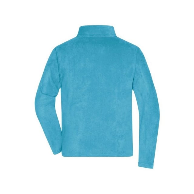 James and Nicholson James and Nicholson Men's Fleece Jacket in Turquoise - 2