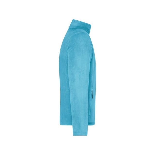 James and Nicholson James and Nicholson Men's Fleece Jacket in Turquoise - 3