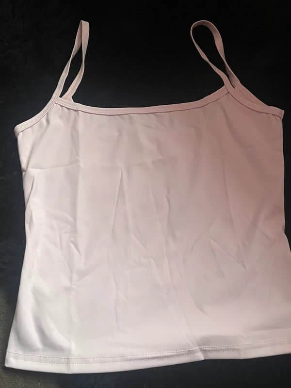 Bershka Baby pink tank top