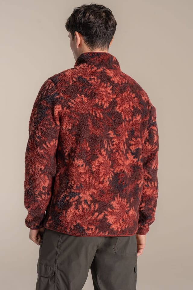 Craghoppers Craghoppers Men's Tatton II Half Zip Borg Fleece in Red - 2