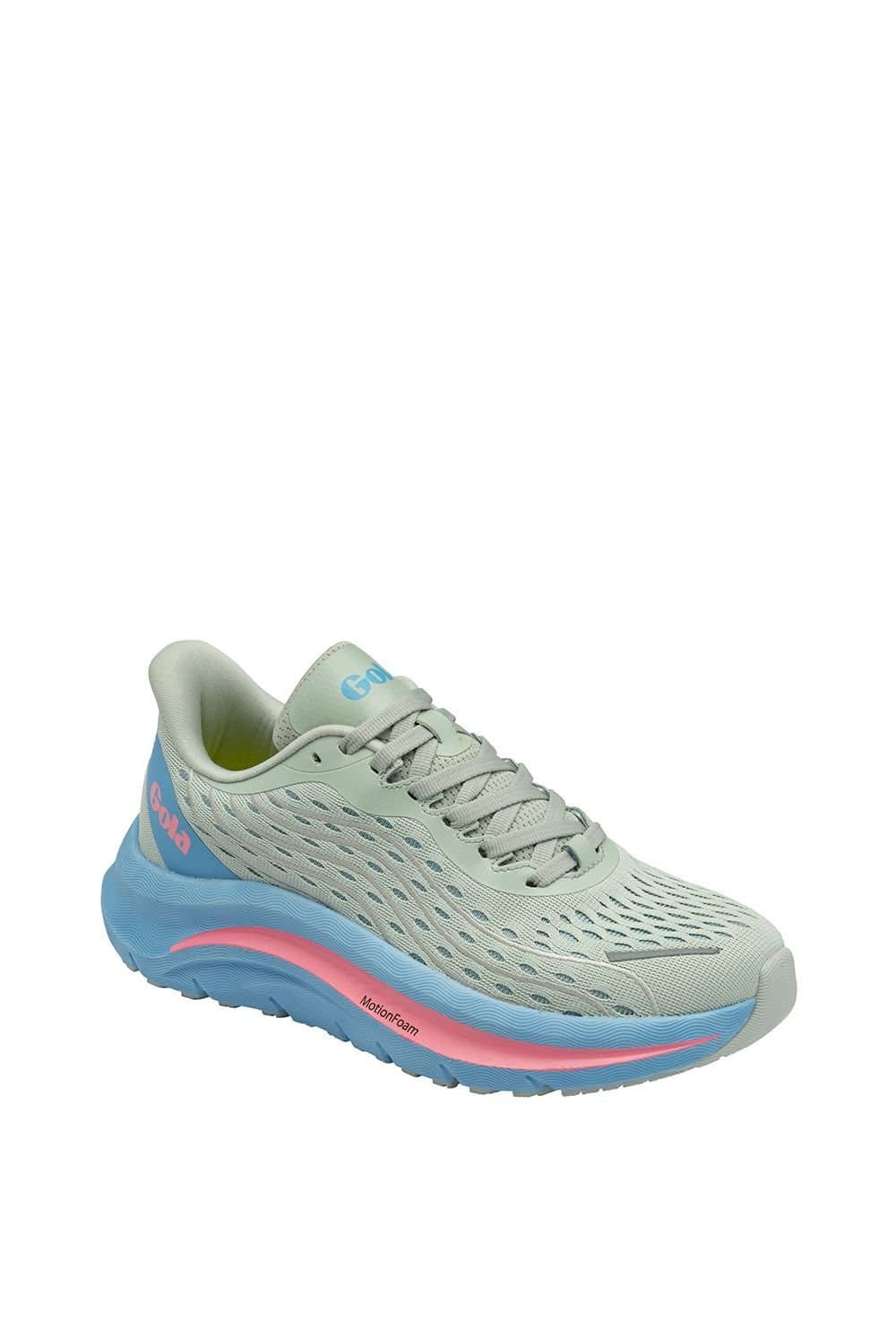 Gola Gola Women's 'Alzir Speed' Mesh Running Trainers in Light Grey