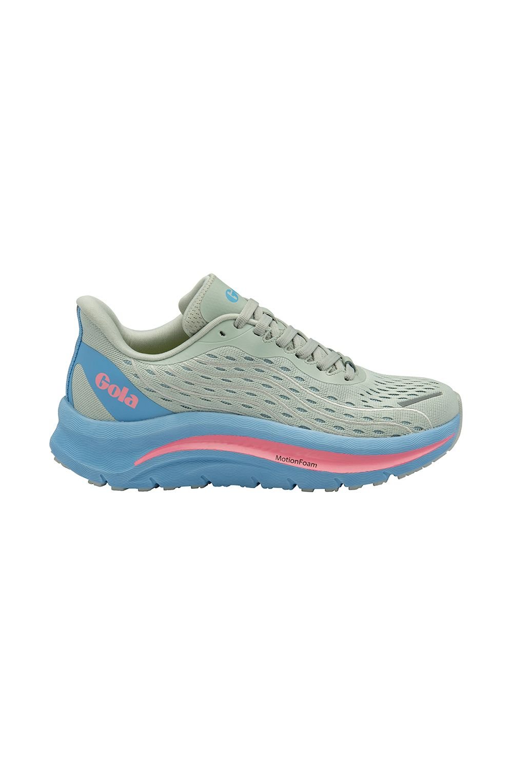 Gola Gola Women's 'Alzir Speed' Mesh Running Trainers in Light Grey - 2