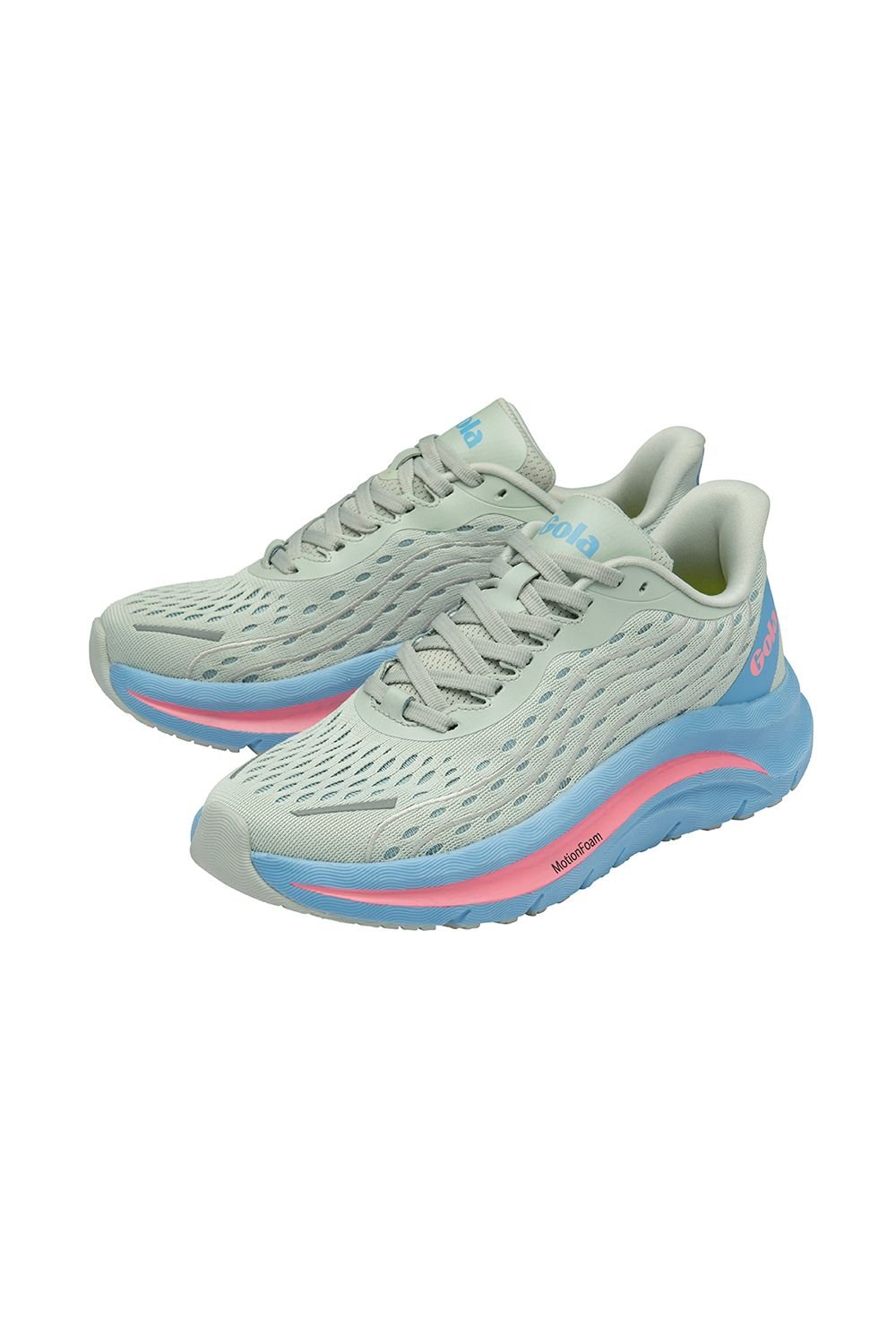 Gola Gola Women's 'Alzir Speed' Mesh Running Trainers in Light Grey - 3