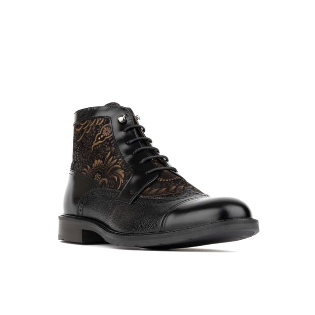 Embassy London Embassy London Men's Charles - Black & Gold - 2