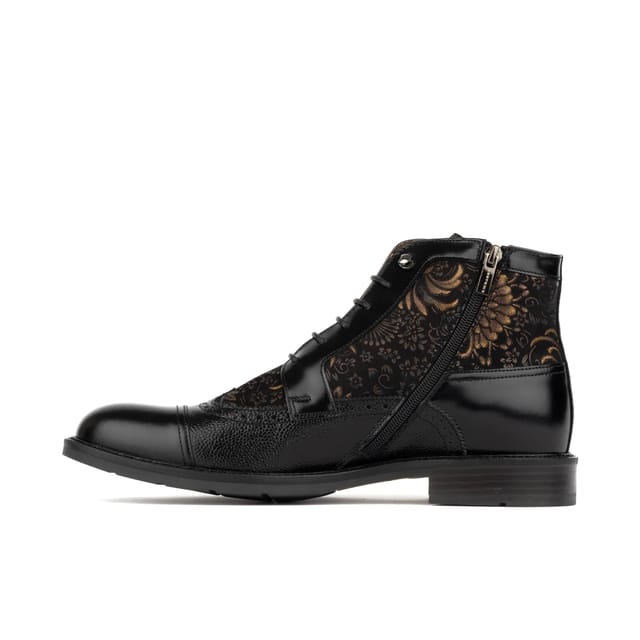 Embassy London Embassy London Men's Charles - Black & Gold - 3