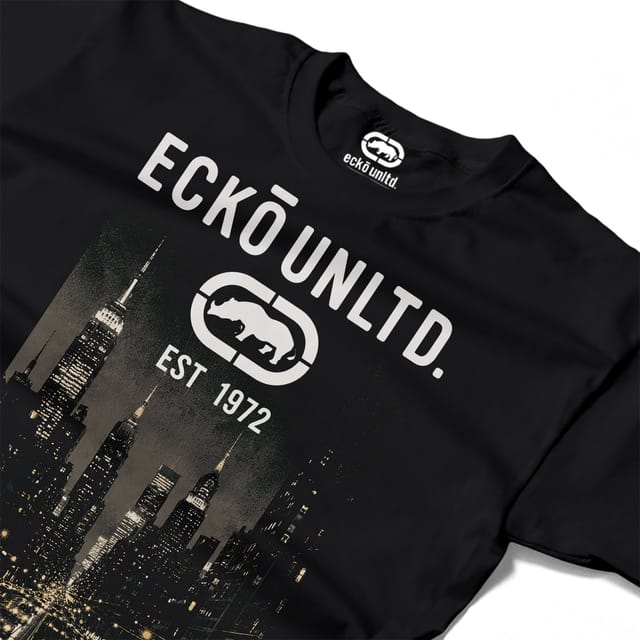 Ecko Untld. Ecko Untld. Men's Cityspace T-Shirt in Black - 3