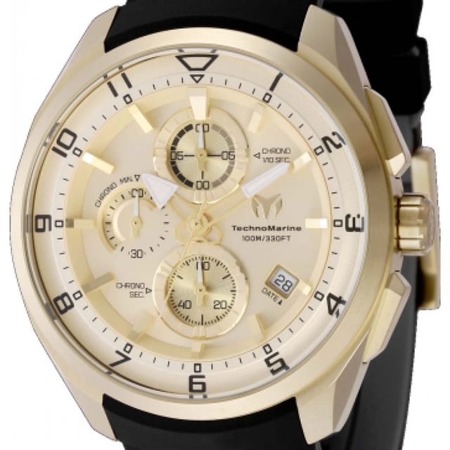 TechnoMarine TechnoMarine Men's TM-318132 Ocean 44mm Quartz Watch in Black - 2