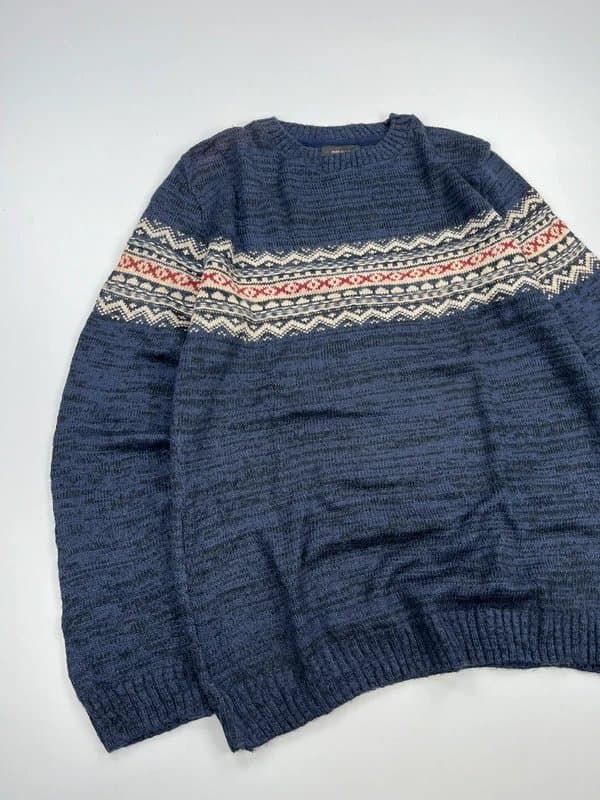 River Island River Island Knitted Jumper Mens Large Knit Sweater