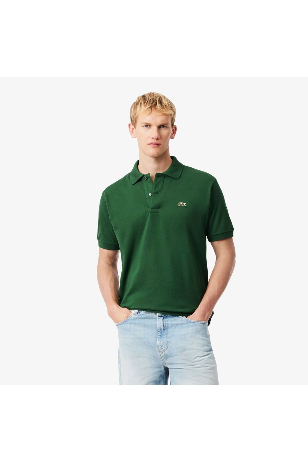 Lacoste Lacoste Men's L1212 Polo Green - 4
