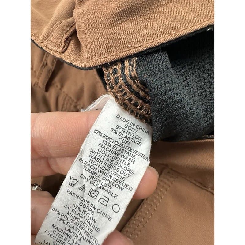 Prana prAna Women's Sky Canyon Joggers Brown 4 S Stretch Nylon Pants