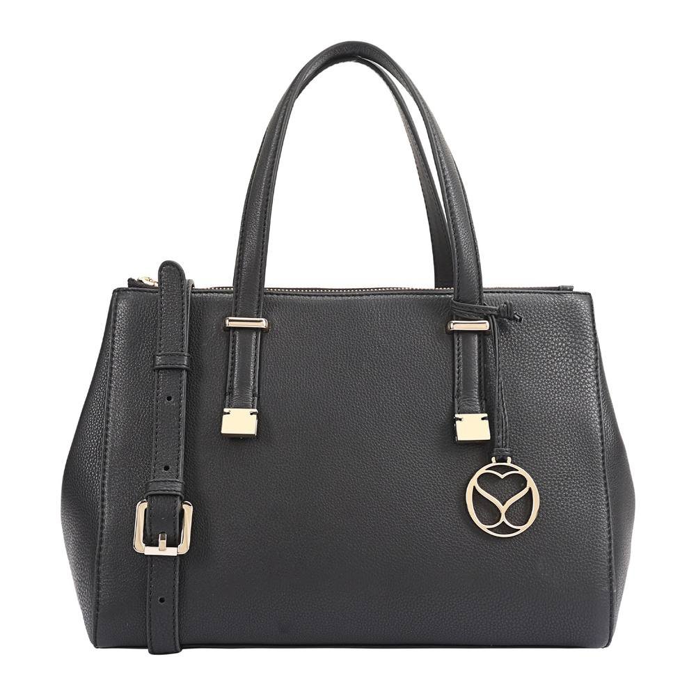 SOSANDAR SOSANDAR Women's Sloane Leather Multi Way Bag in Black - 1