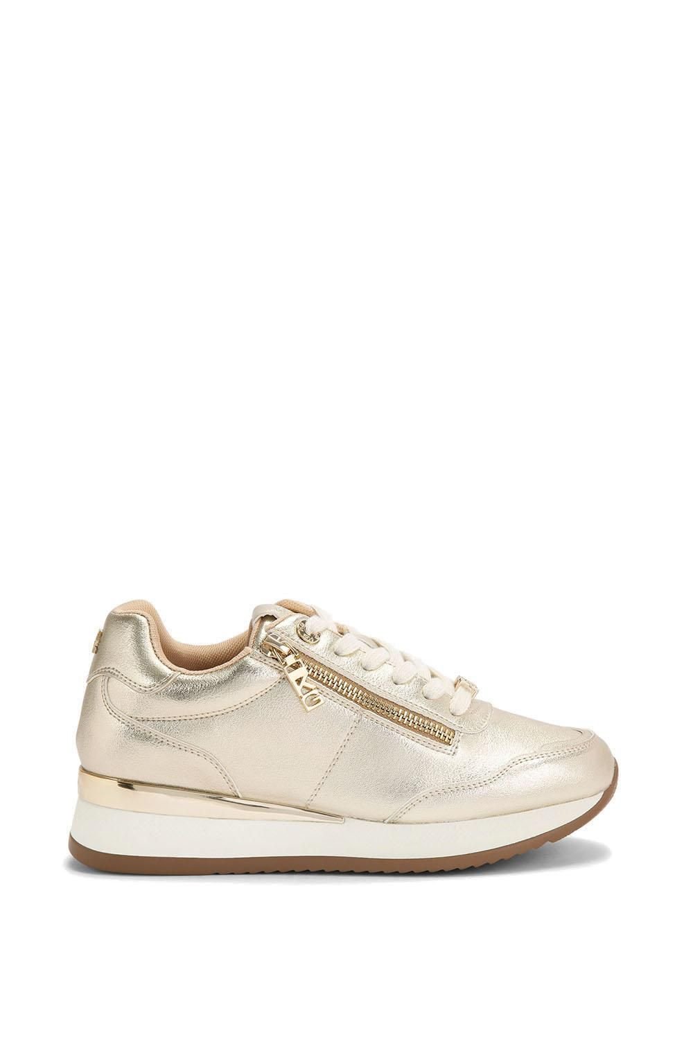 KG Kurt Geiger KG Kurt Geiger Women's 'Lina2' Trainers in Gold - 4
