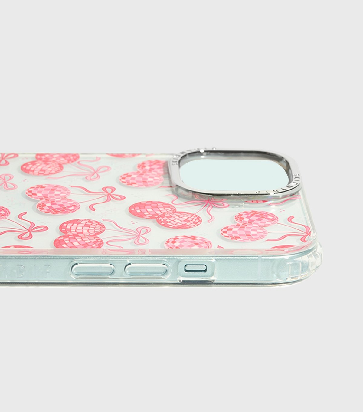 Skinnydip Pink Discoball and Bows iPhone Case Skinnydip New Look - 3