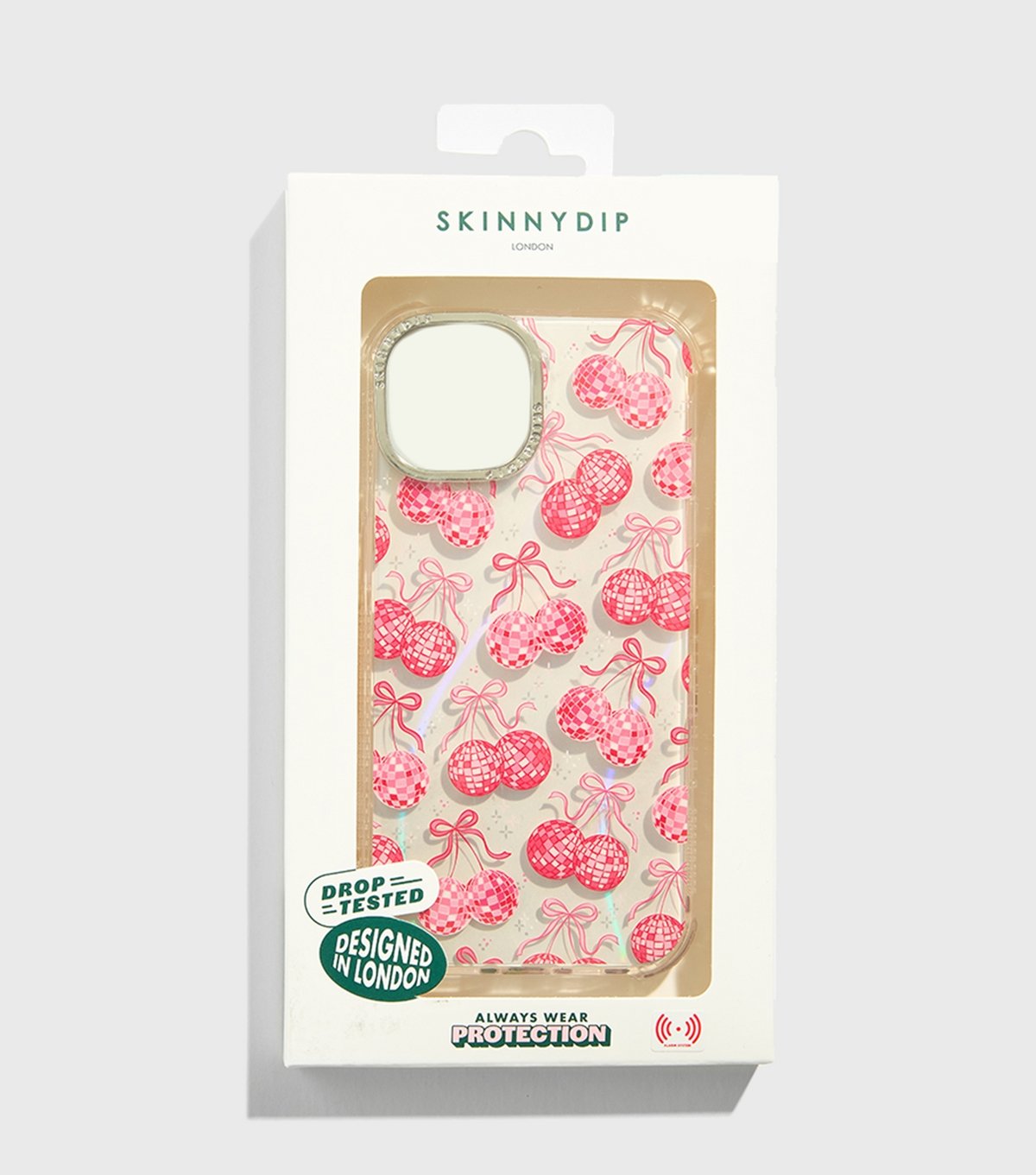 Skinnydip Pink Discoball and Bows iPhone Case Skinnydip New Look - 4