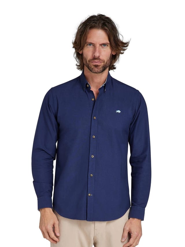raging bull Raging Bull Men's Classic 2 Pack Long Sleeve Oxford Shirt - 2