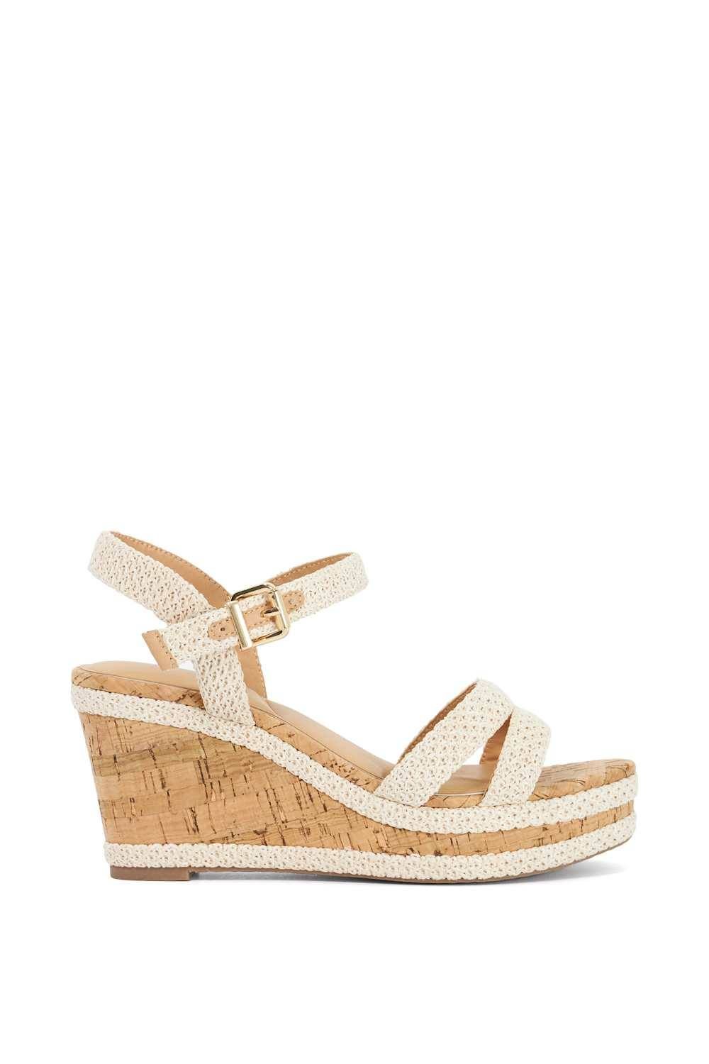 Dune London Dune London Women's 'Kipling' Wedges in Natural - 1
