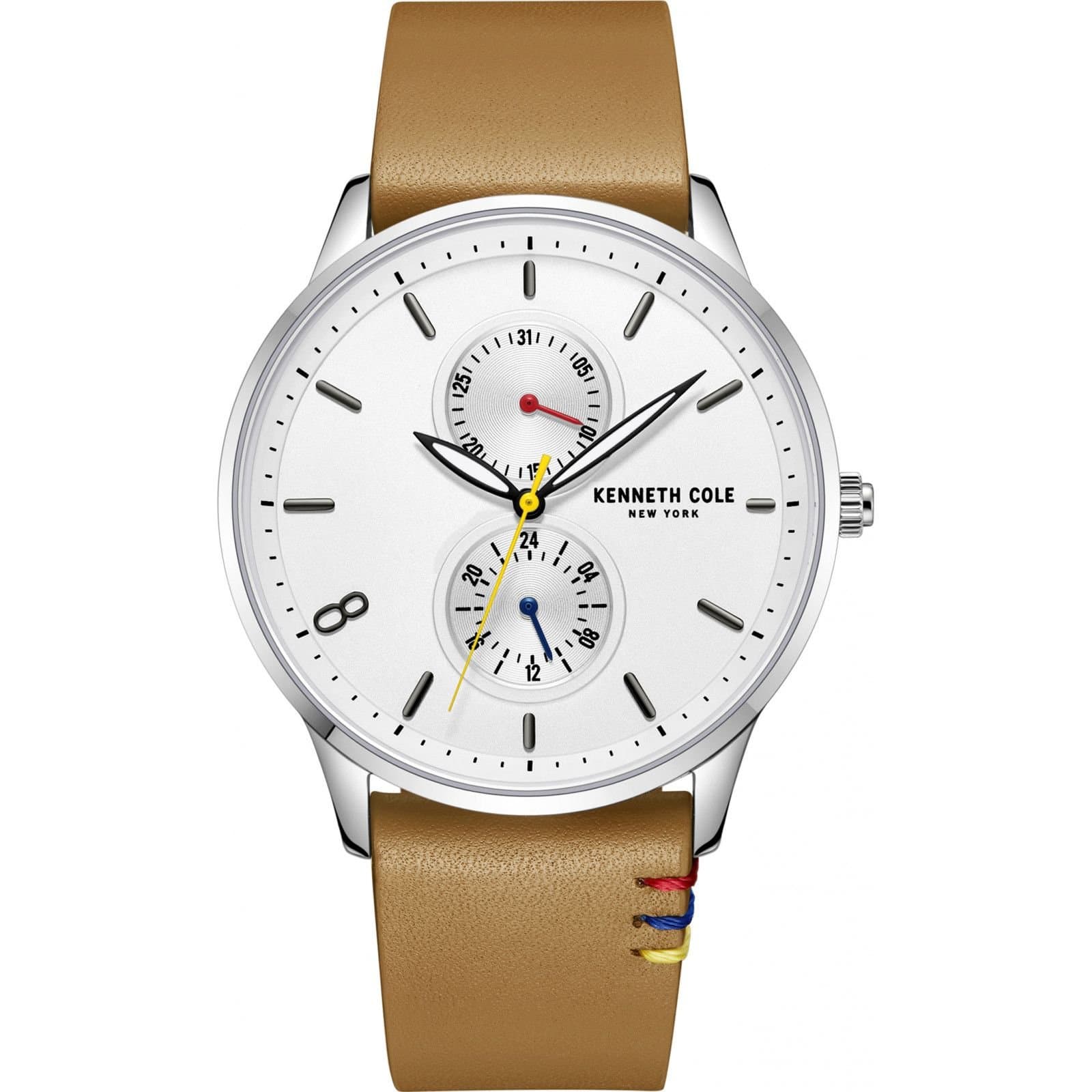Kenneth Cole Kenneth Cole Men's KCWGF2233401 Classic 42mm Quartz Watch in Brown