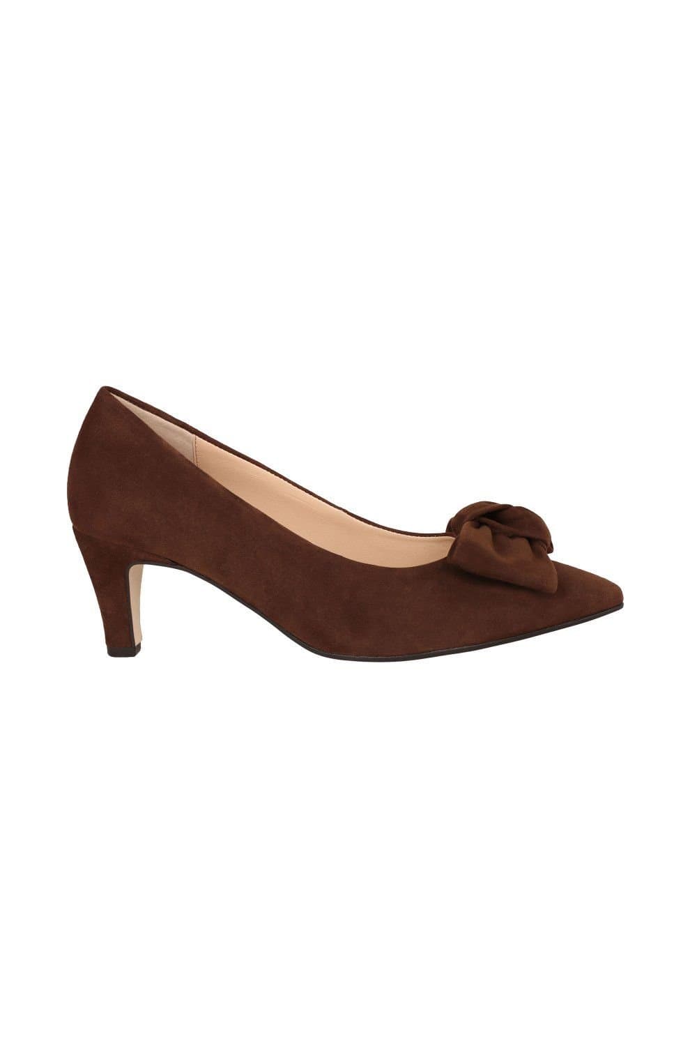 Gabor Gabor Women's 'Dusty' Smart Court Shoes in Brown