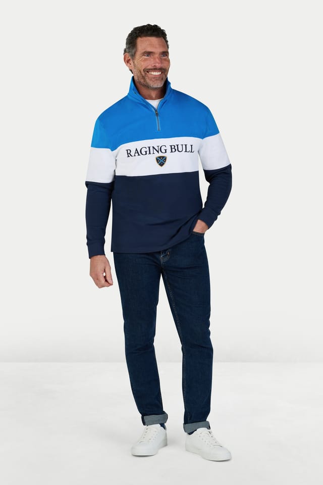 raging bull Raging Bull Men's Cut & Sew Quarter Zip Sweat - 2