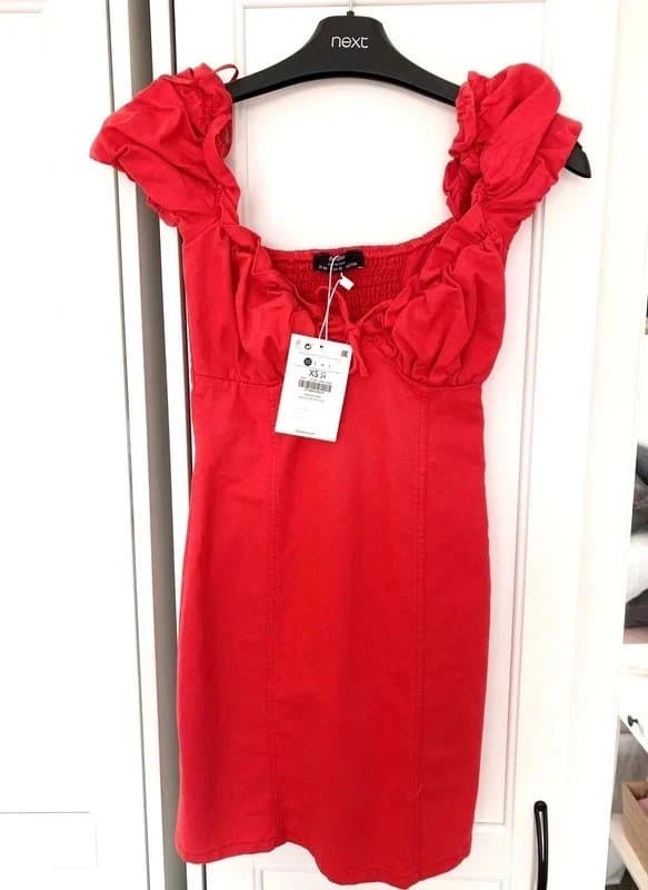 Bershka Bershka red mini dress - tags removed