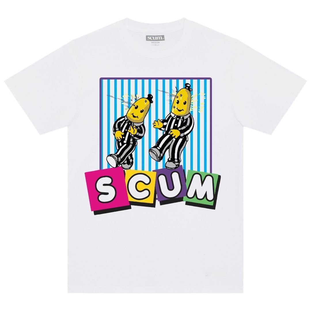 Scum Scum Men's Nana Jamma T-Shirt - White