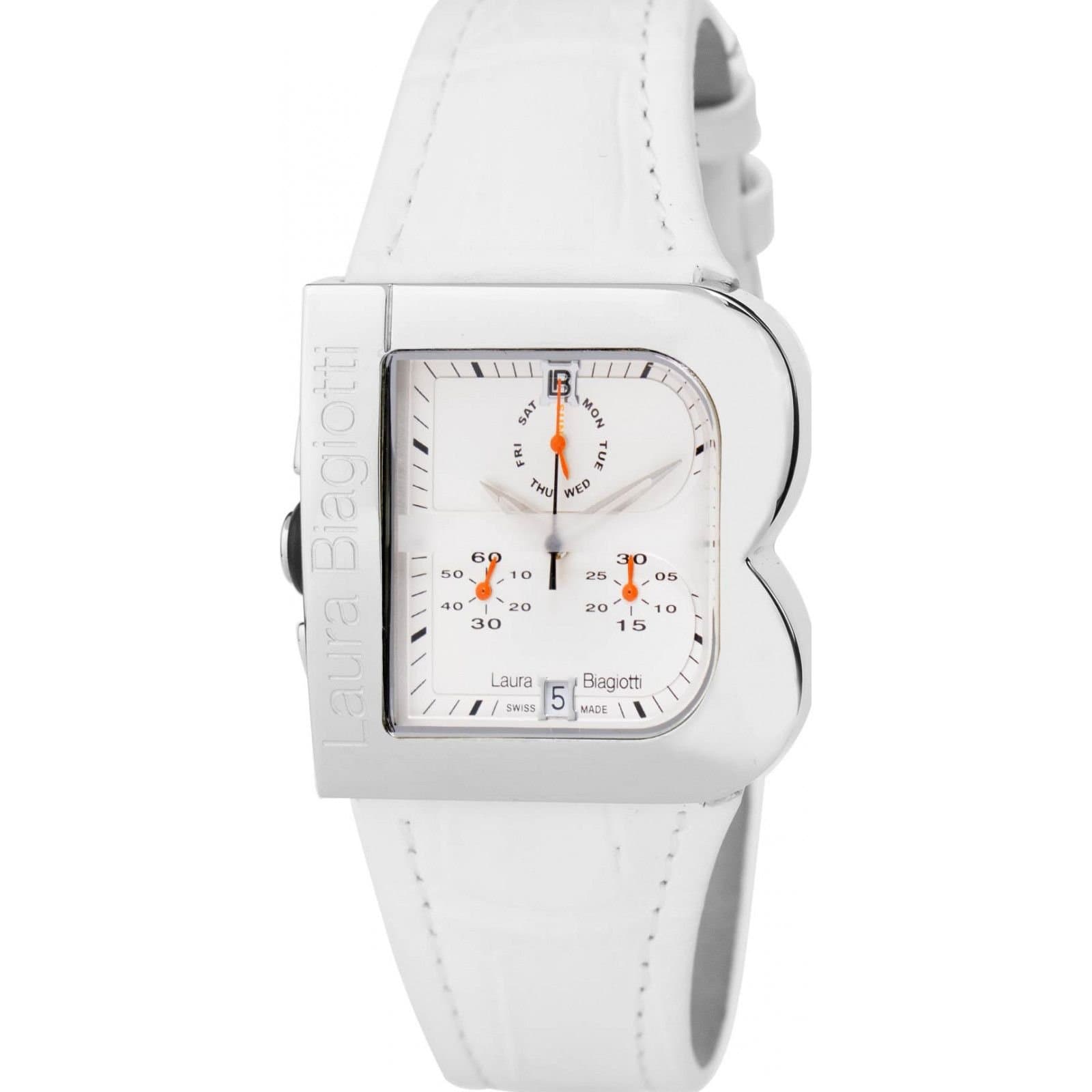 Laura Biagiotti Laura Biagiotti Women's LB0002L-B-2 33mm Quartz Watch in White