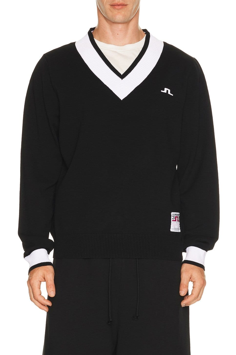 Revolve Nikolas Knit Sweater in Black